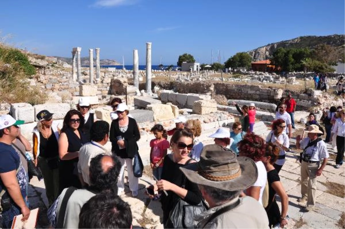 Knidos Antik Kenti Ziyaretçi Akınına Uğradı