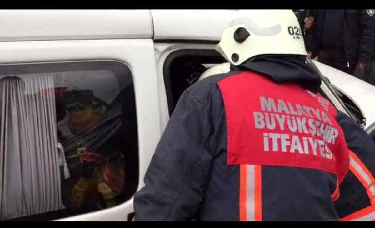 Malatya\'da Trafik Kazası: 1 Yaralı