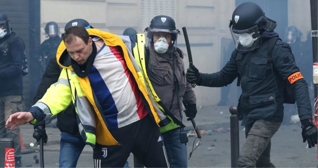 Fransa\'daki Olaylarda Şu Ana Kadar En Az 135 Kişi Yaralandı