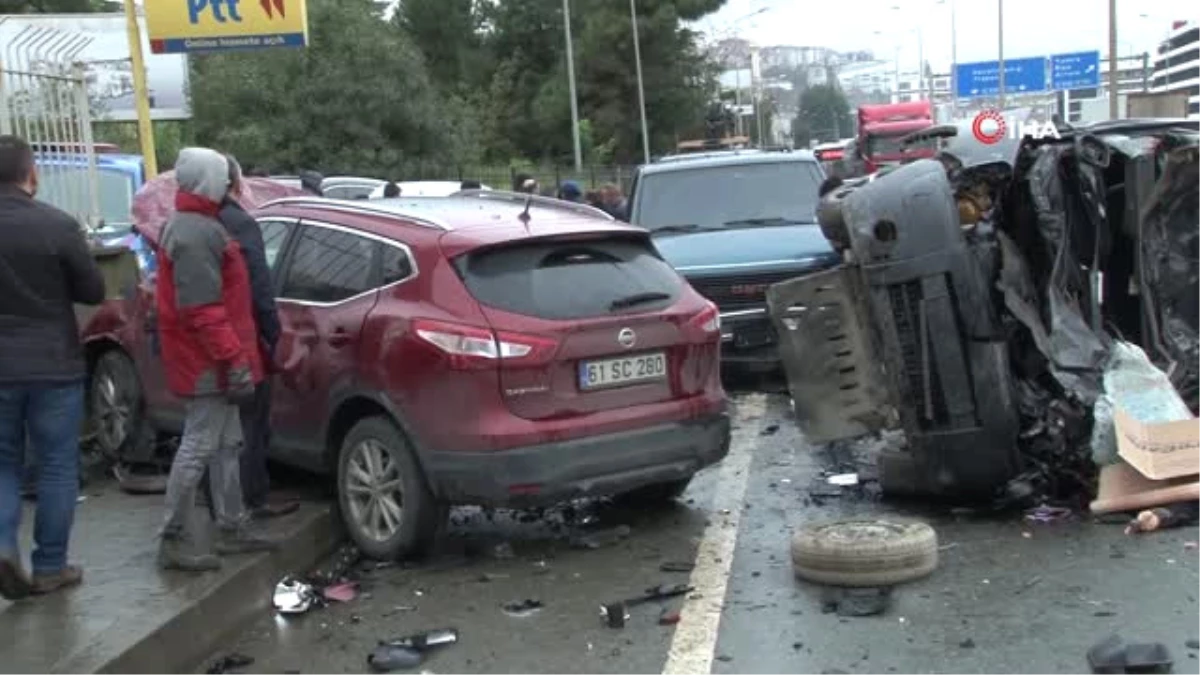 Trabzon\'da Trafik Kazası: 1 Ölü, 3 Yaralı