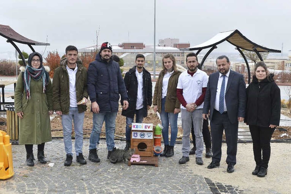 Üniversiteli Öğrencilerden Sokak Hayvanlarına Ev