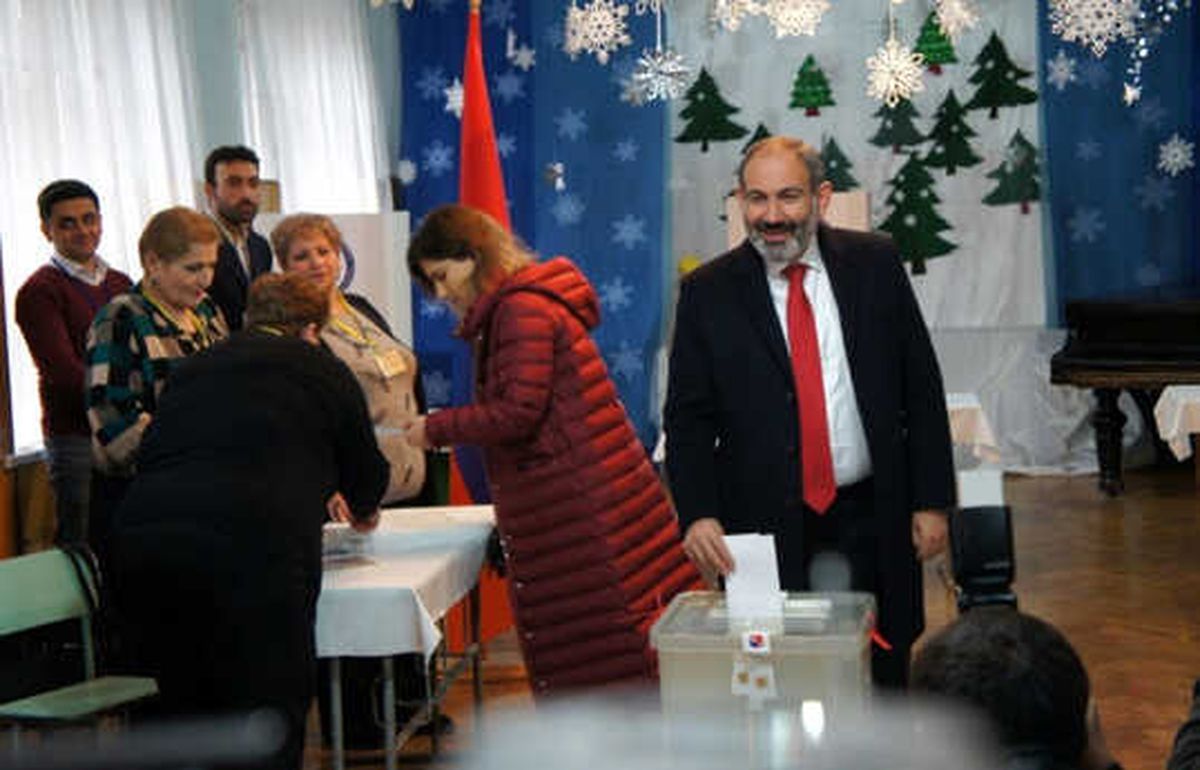 Ermenistan\'da halk sandık başında