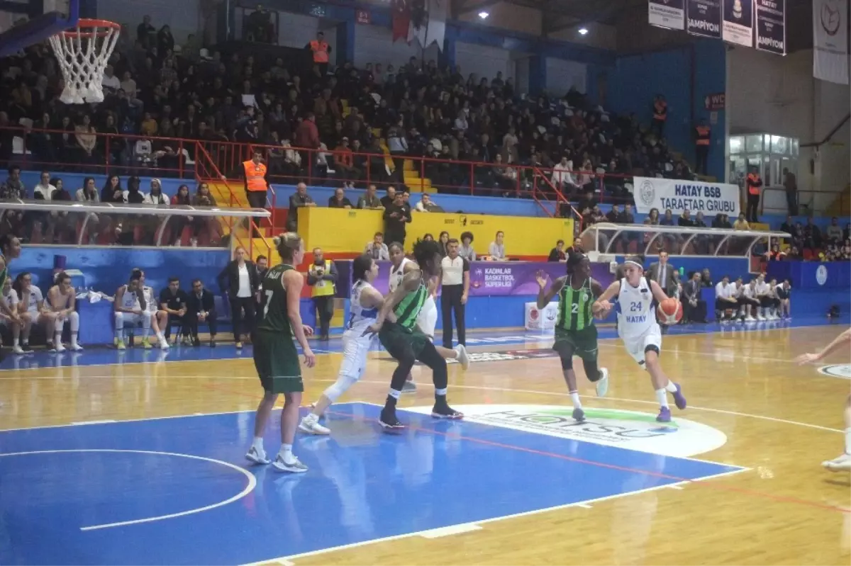 Türkiye Kadınlar Basketbol Süper Ligi: Hatay Büyükşehir Belediyespor: 73 - Ogm Ormanspor: 70