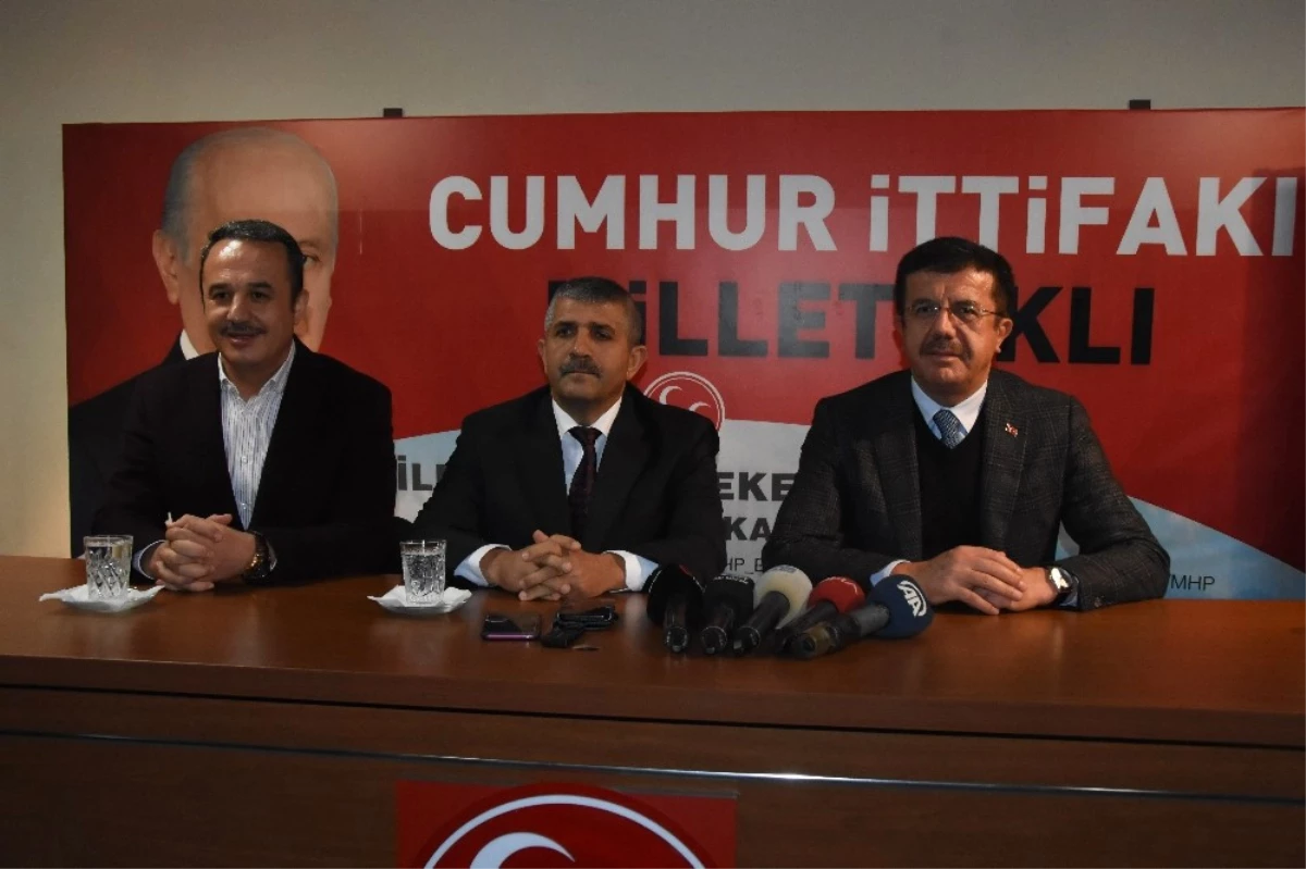AK Parti İzmir Adayı Zeybekci\'den MHP Ziyareti