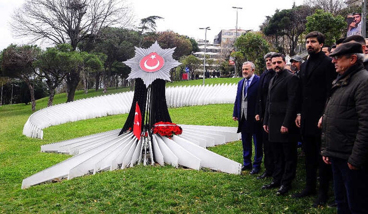 Beşiktaş Şehitleri Anıldı