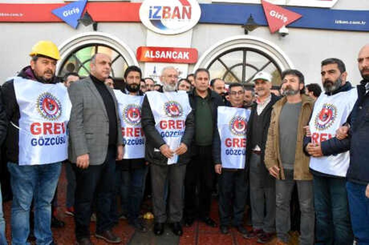 İzban\'da Grev Başladı (3)