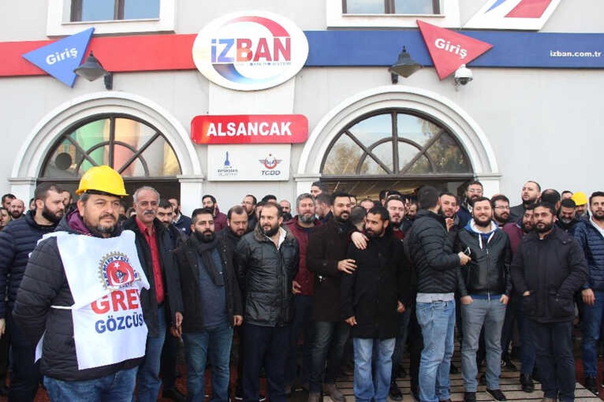 İzban İşçisi Grevde Kararlı
