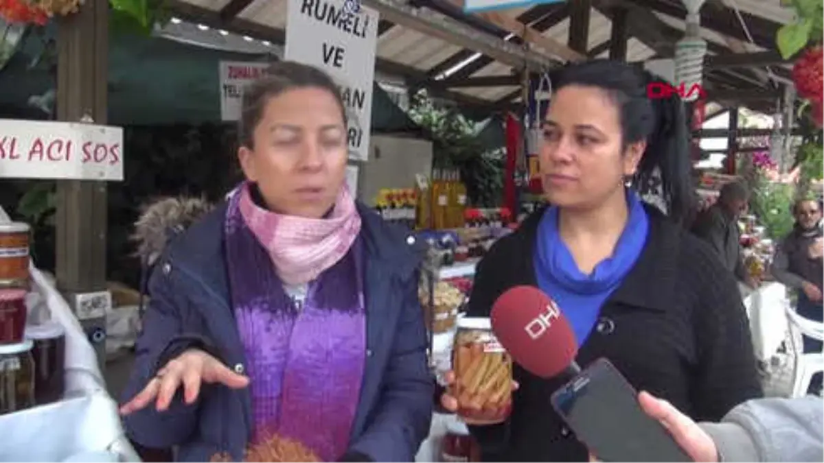 İzmir Kozalağın Reçelini Mandalinanın Turşusunu Yaptılar