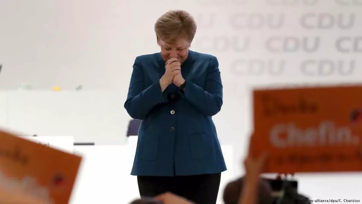 Merkel\'den Duygusal Veda