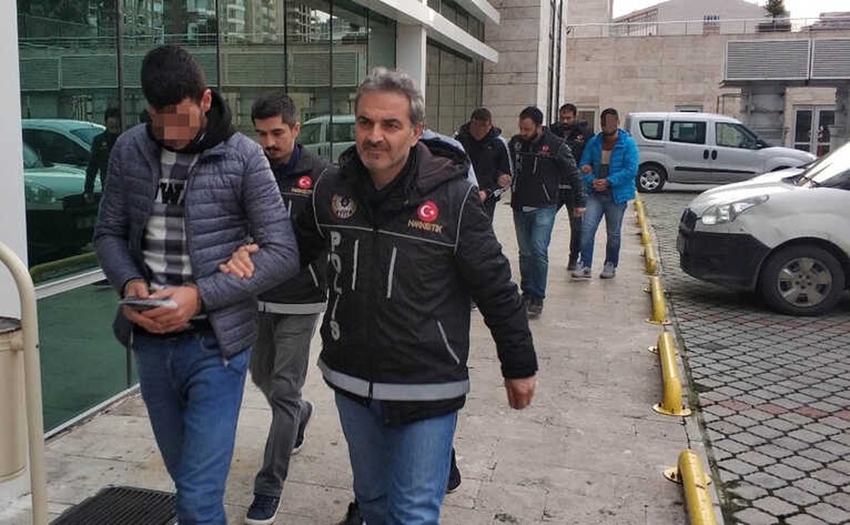 Samsun Merkezli Uyuşturucu Operasyonda 6 Kişi Adliyede