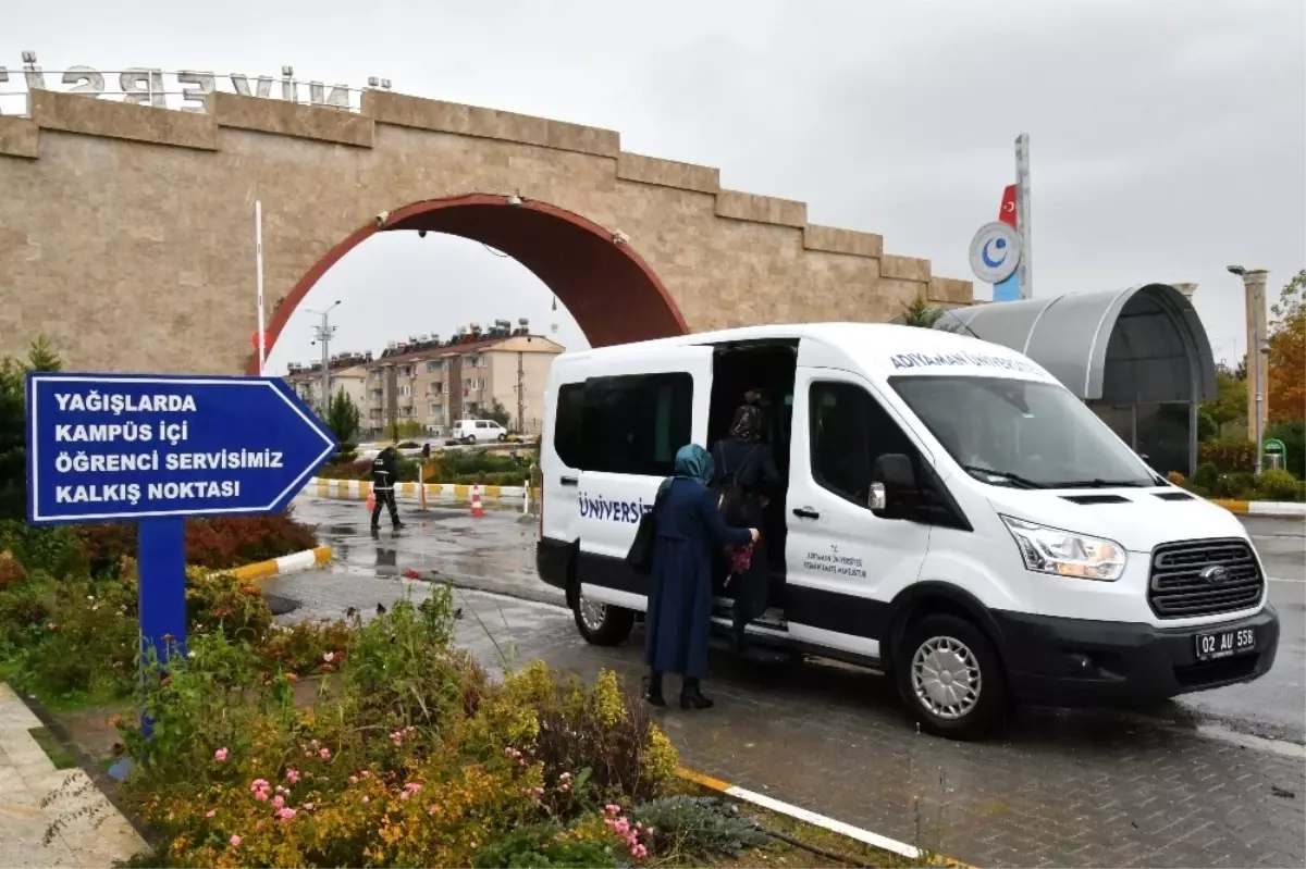 Adıyaman Üniversitesinde Servis Hizmeti