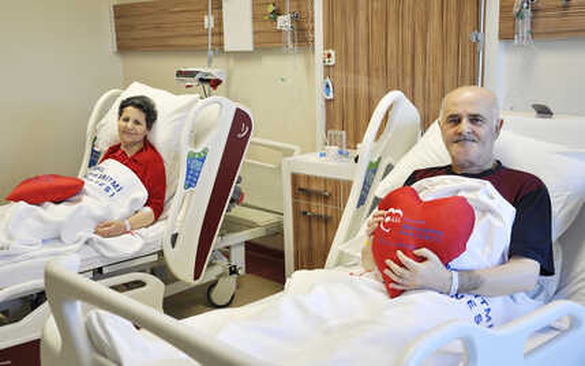 Karı Koca Aynı Anda Kalp Ameliyatı Oldu