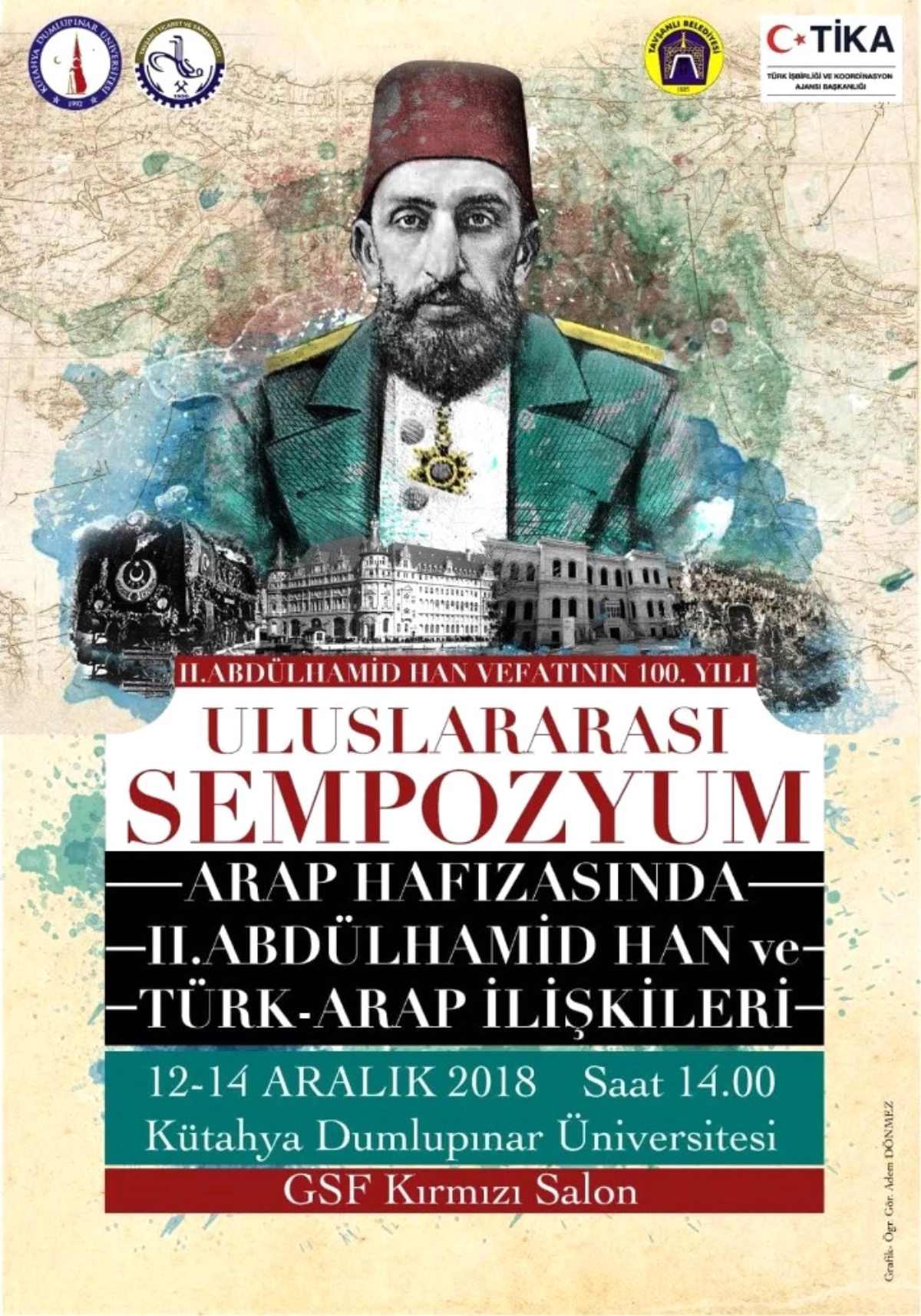 Kütahya\'da Sultan Iı. Abdülhamid ve Türk-Arap İlişkileri Konuşulacak
