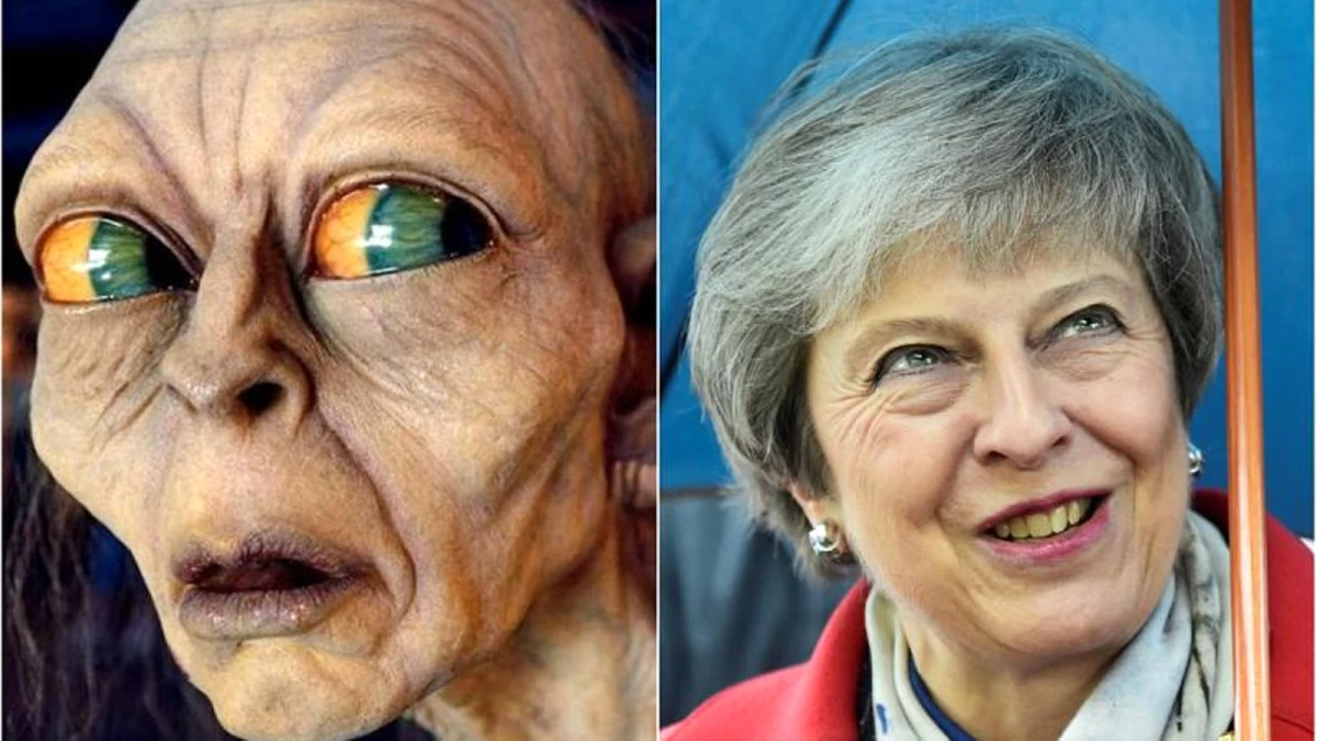 Video | Yüzüklerin Efendisi\'ndeki Gollum Karakteri Theresa May Olursa!