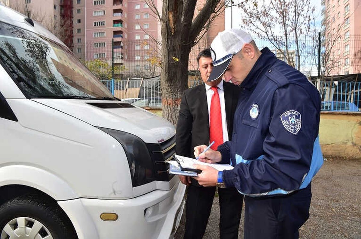 Başkent\'te Servis Araçlarına Sıkı Denetim