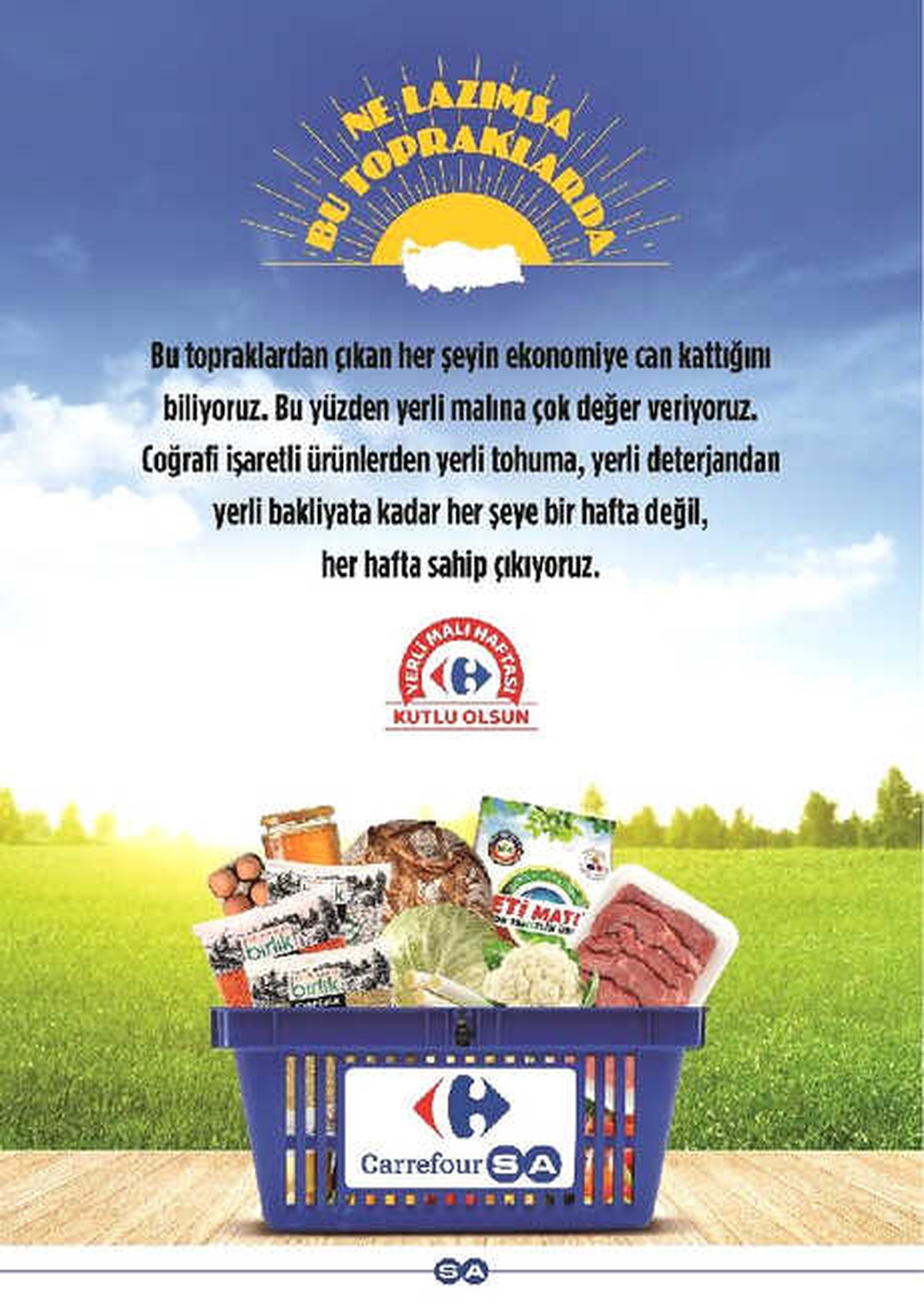 Carrefoursa, Yerli Malı Haftası\'nı İndirimlerle Kutluyor