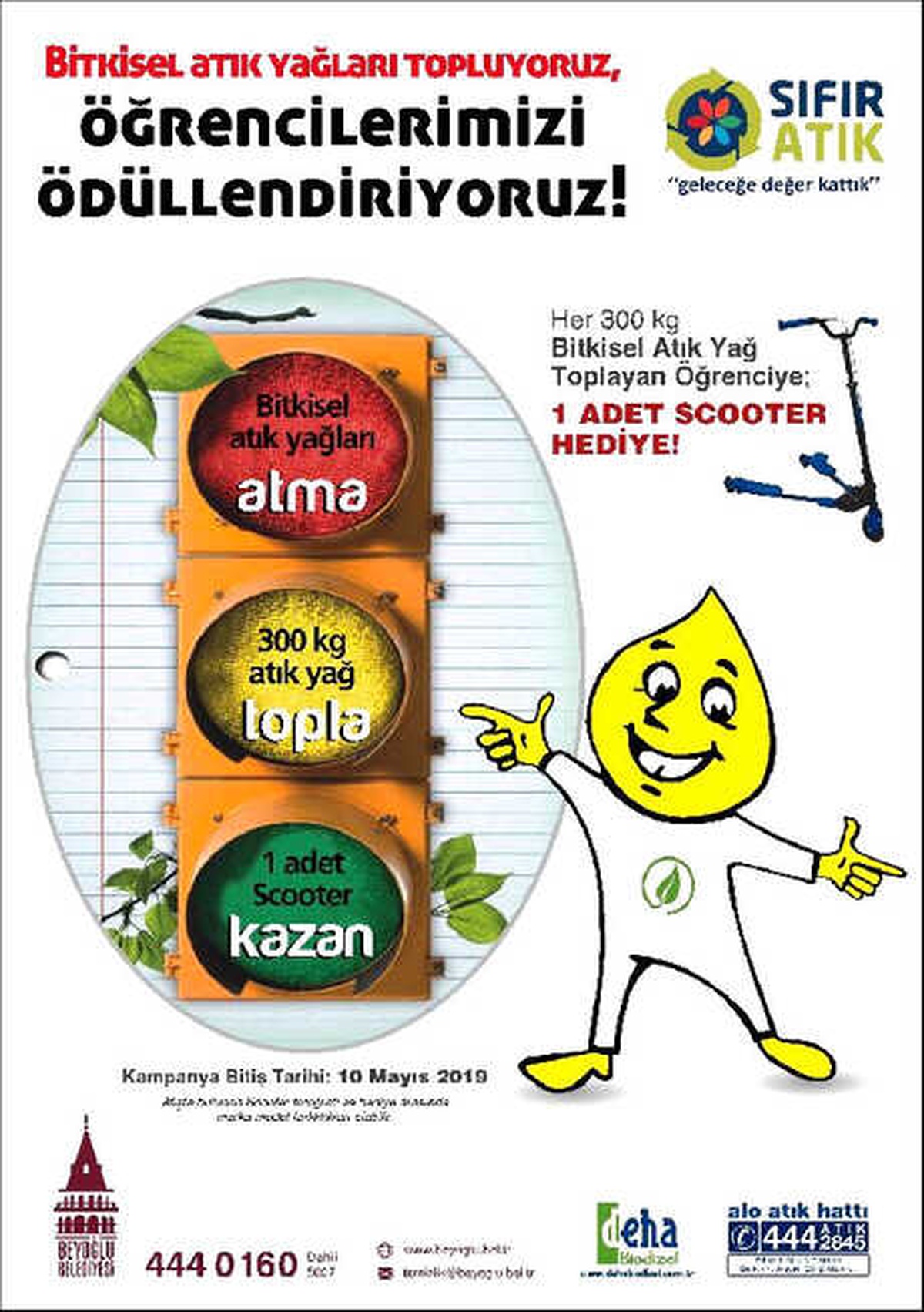 Geri Dönüşüm ile Çocukların Yüzleri Gülecek