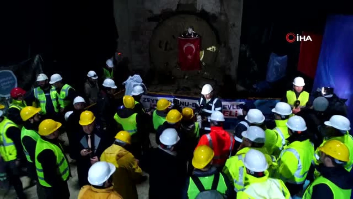 İstanbul\'da İlk İçme Suyu Tünelinin Kazı Çalışmaları Tamamlandı