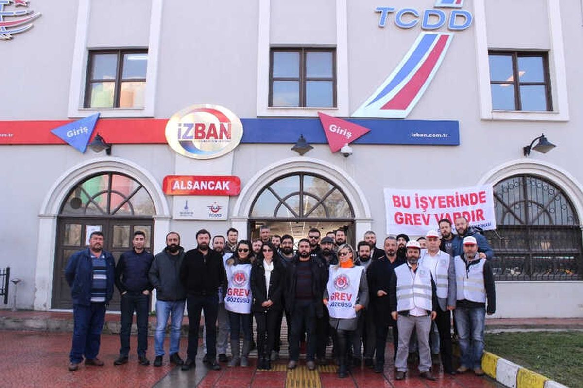 İzban Grevinde Üçüncü Gün