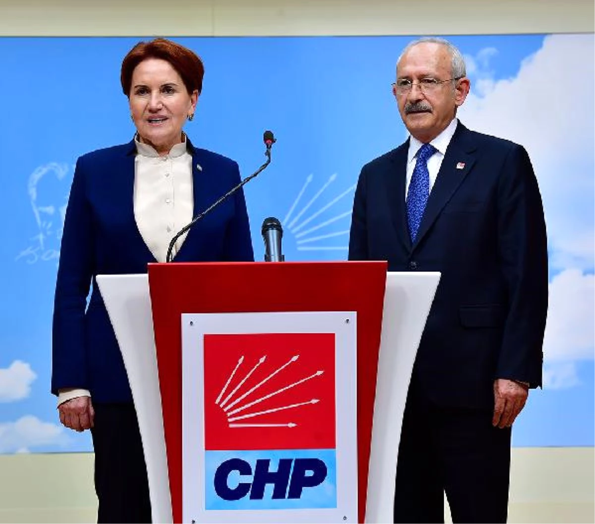 Kılıçdaroğlu ve Akşener\'den \'İttifak\' Açıklaması