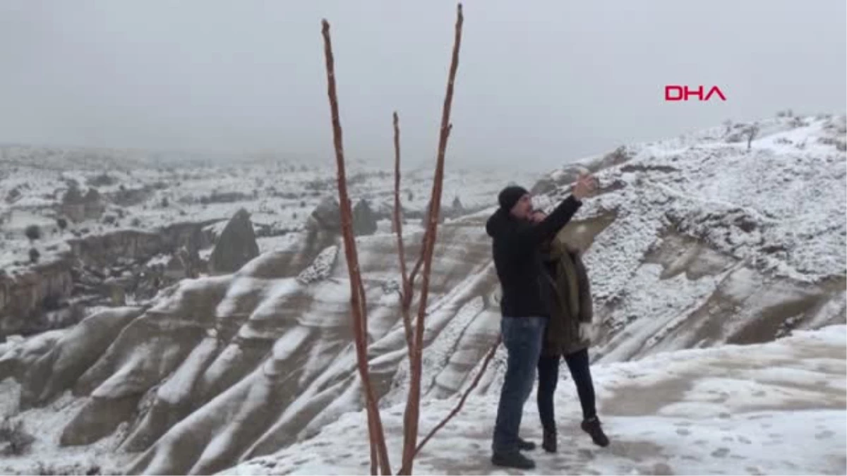 Nevşehir Kapadokya\'da Kış Bir Başka Güzel