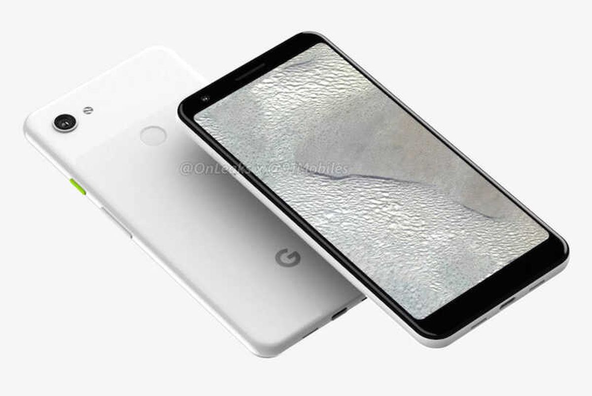 Pixel 3 Lite Xl Render, Çentiksiz Ekran ve Kulaklık Jakı Gösteriyor