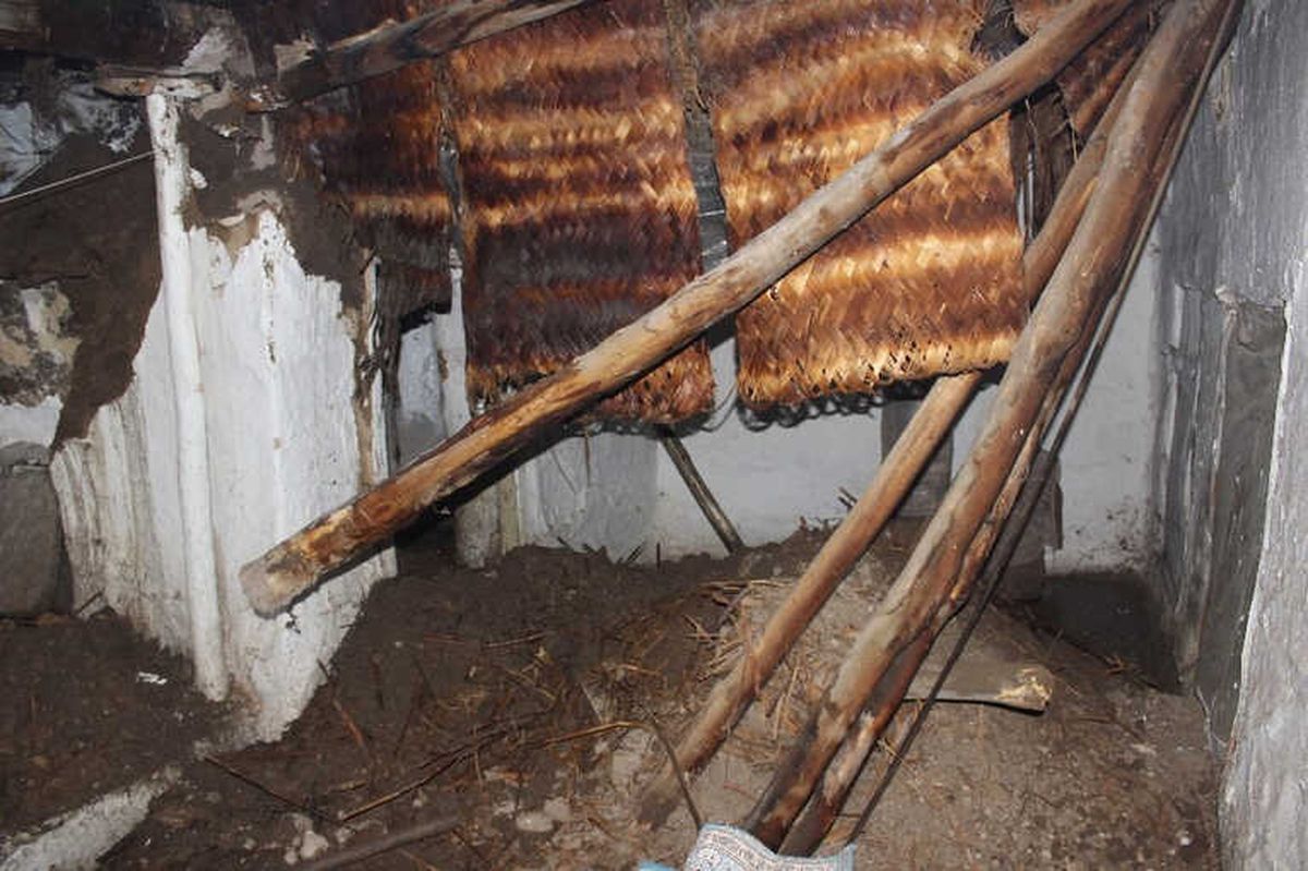 Şiddetli Yağış Evi Yıktı