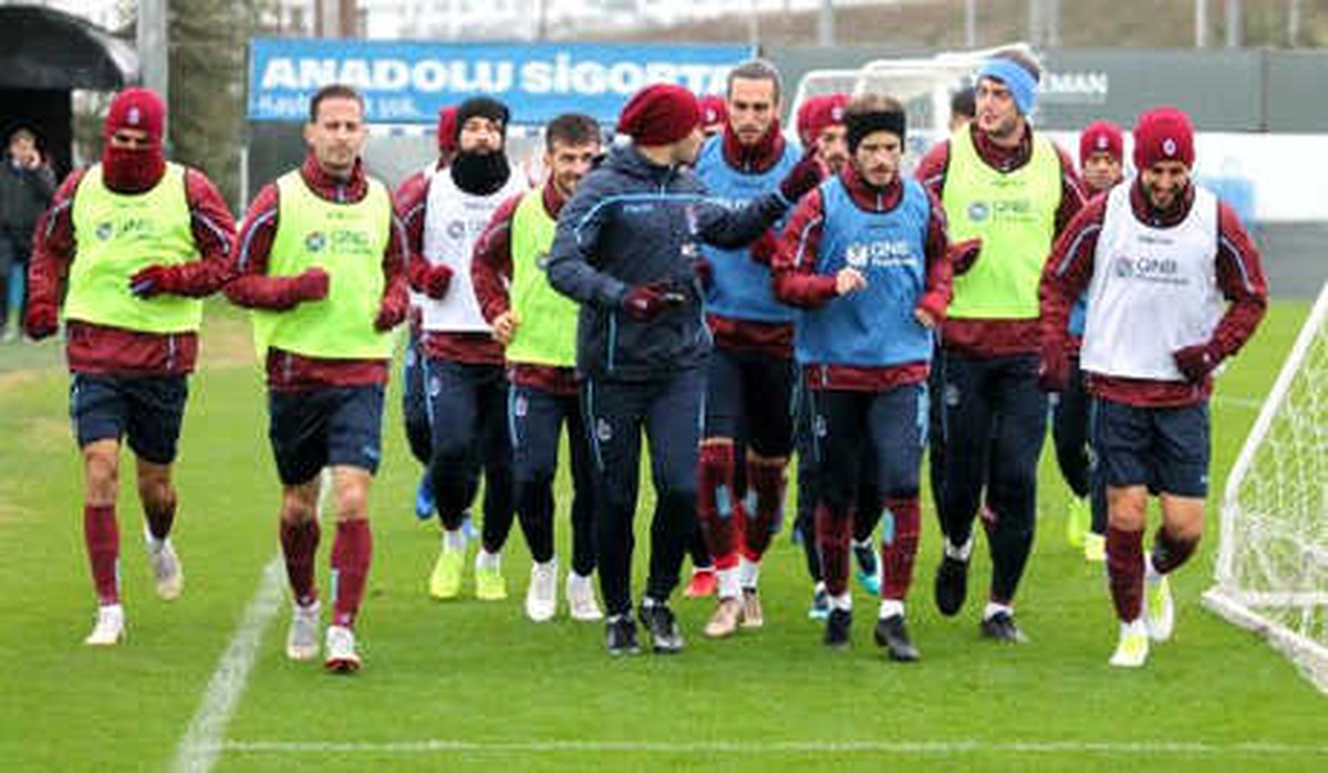 Trabzonspor\'da 4 İsim Salonda Çalıştı