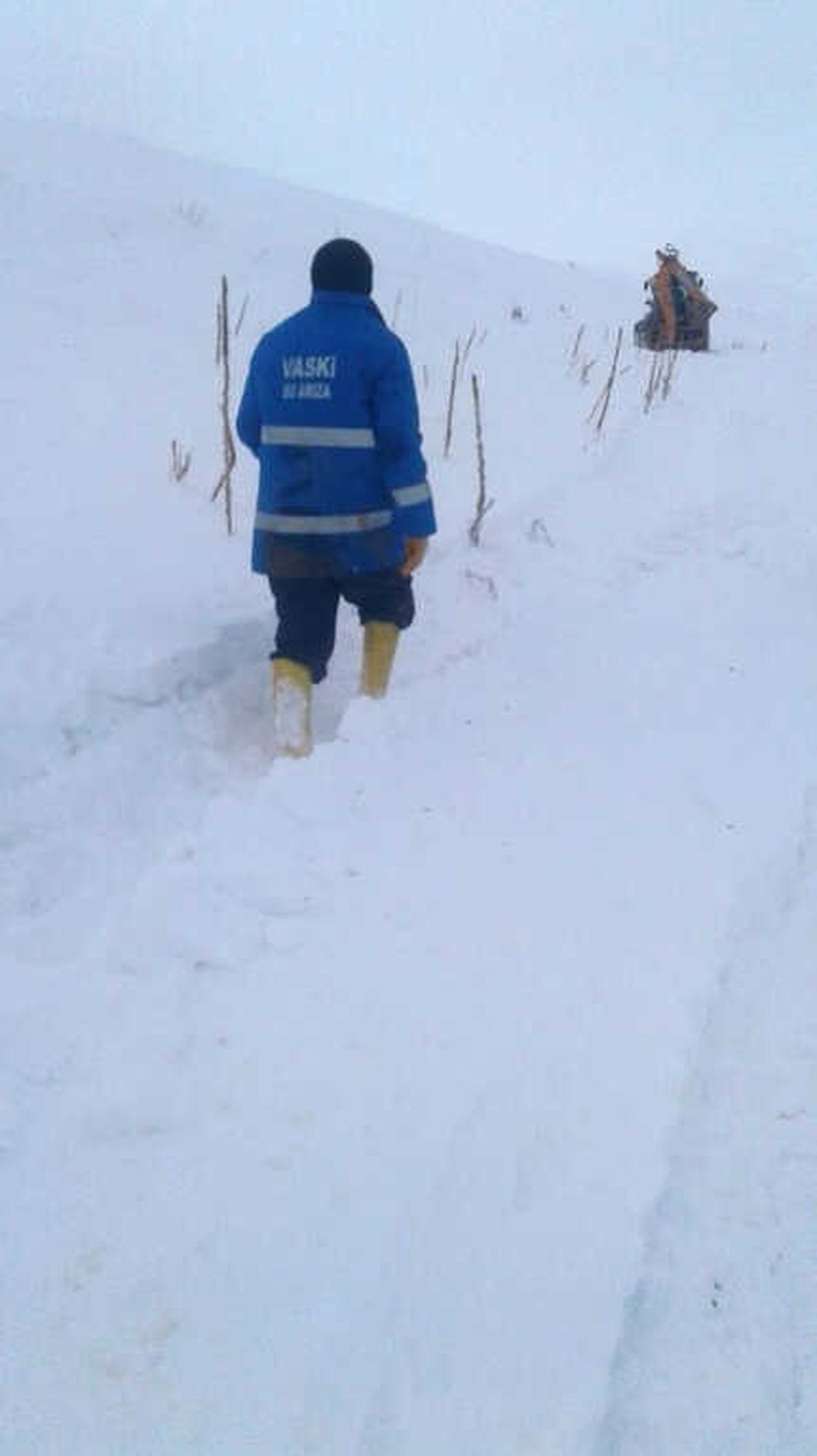 Vaski Ekiplerinin Kar ve Tipiyle Mücadelesi