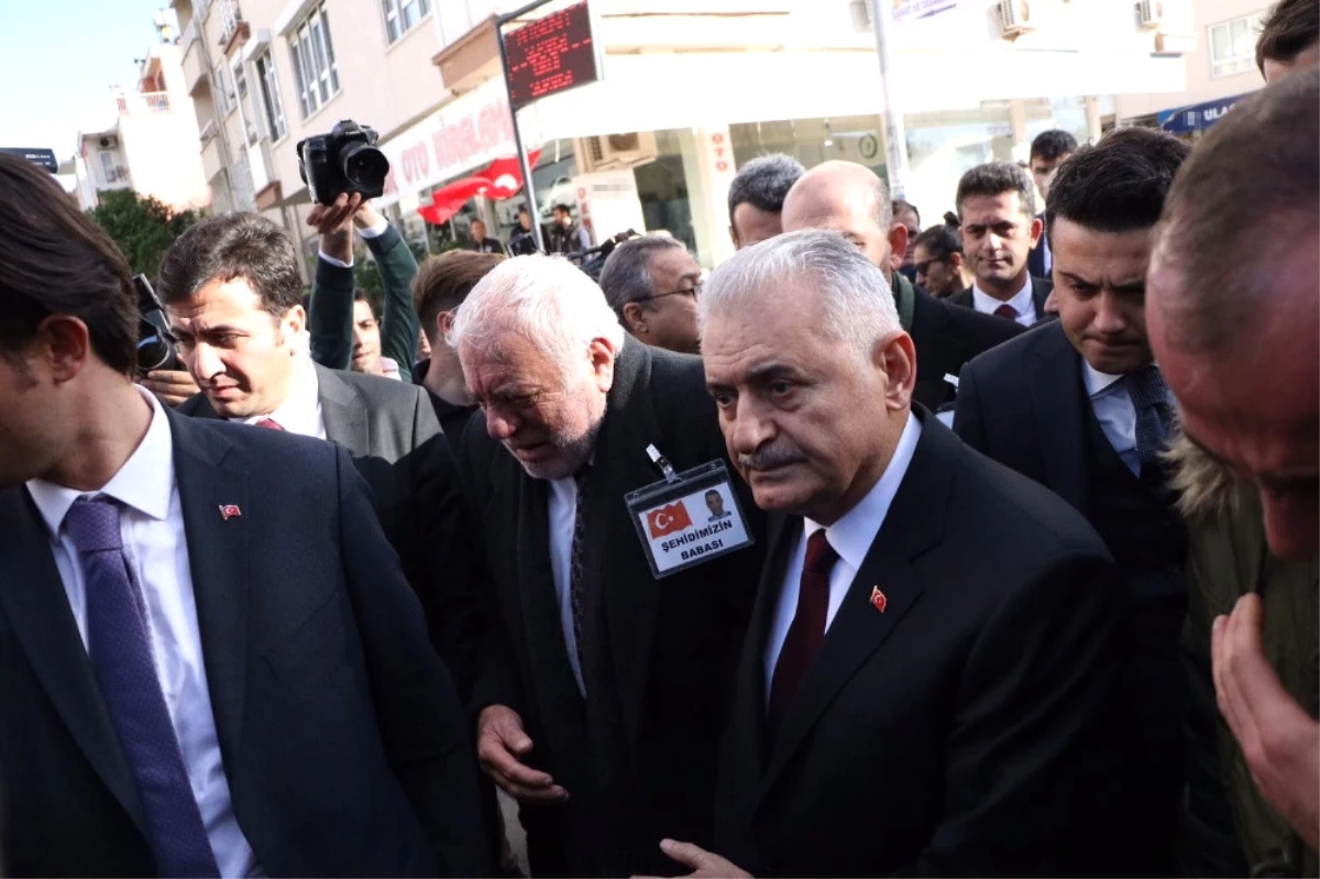 Yıldırım Şehit Emniyet Müdürünün Cenaze Törenine Katıldı