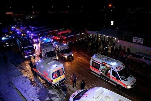 Ankara'daki Yüksek Hızlı Tren Kazasından İlk Görüntüler Geldi