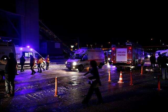 Ankara'daki Yüksek Hızlı Tren Kazasından İlk Görüntüler Geldi