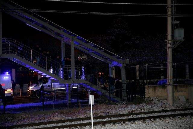 Ankara'daki Yüksek Hızlı Tren Kazasından İlk Görüntüler Geldi
