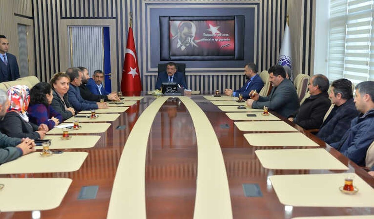 Başkan Gürkan\'a Ziyaretler