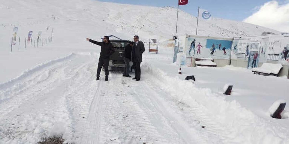 Çaldıran\'da Karla Mücadele Çalışması