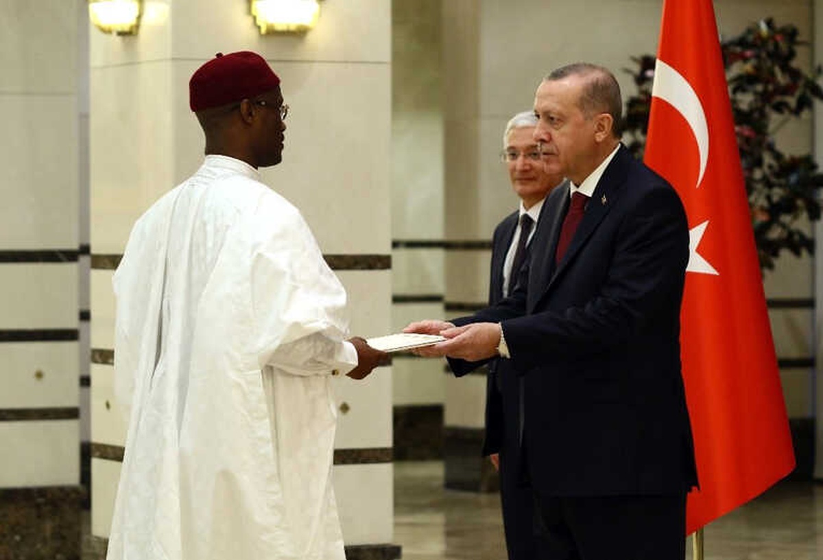 Cumhurbaşkanı Erdoğan, Çad Büyükelçisini Kabul Etti