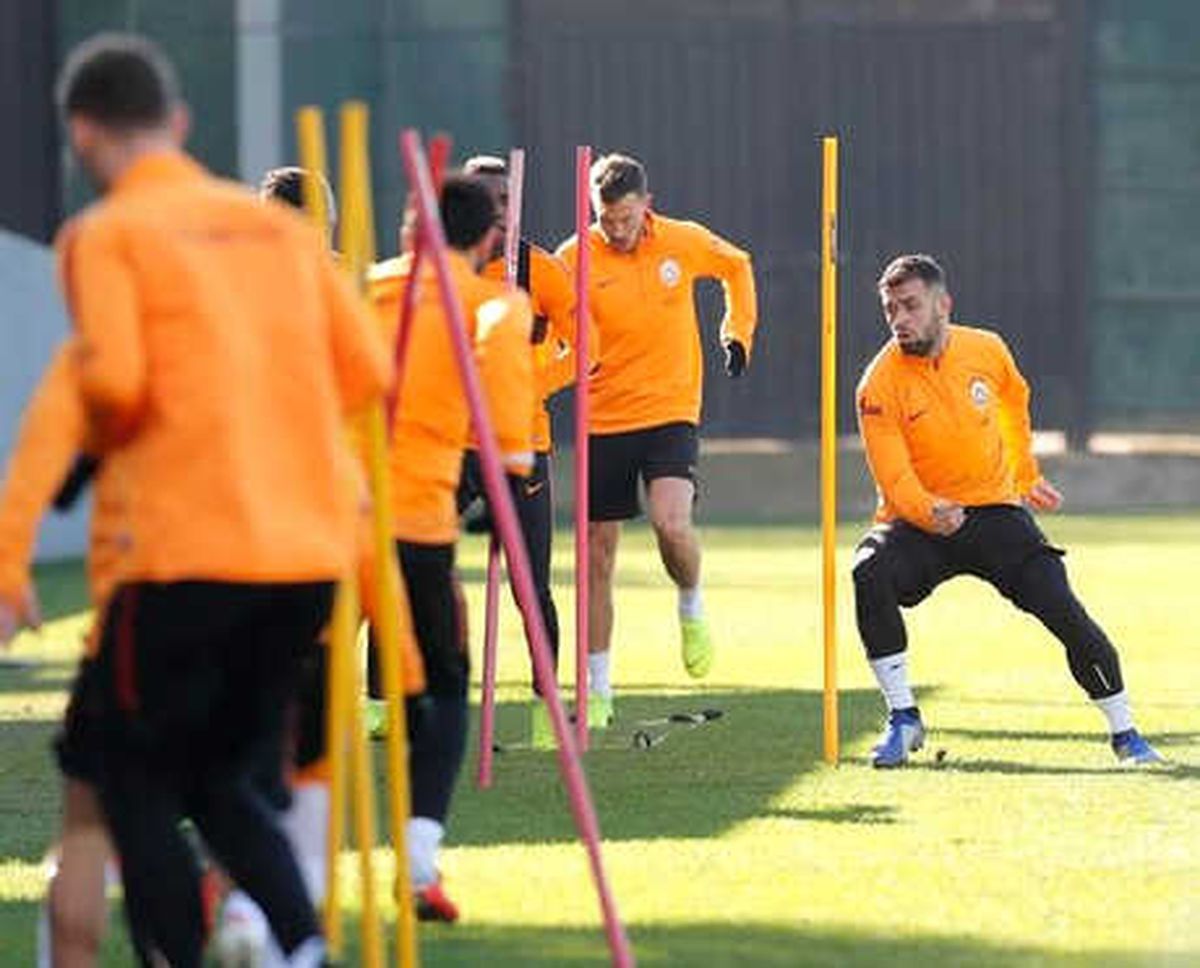 Galatasaray, Başakşehir Maçı Hazırlıklarını Sürdürdü