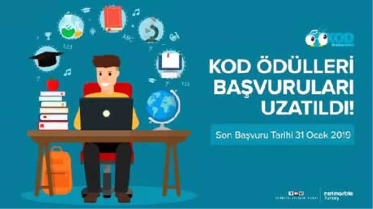 Kod Ödülleri\'nin Son Başvuru Tarihi 31 Ocak\'a Uzatıldı