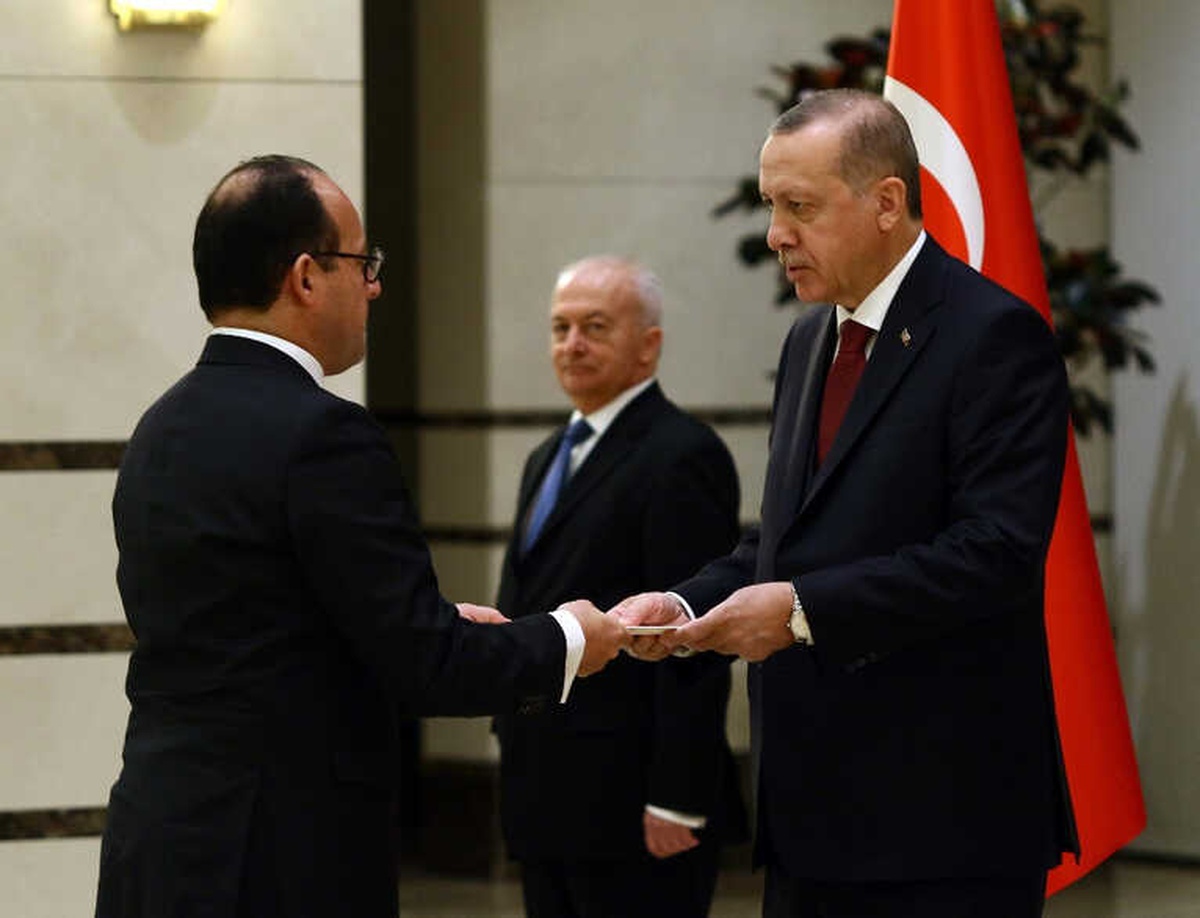 Kosta Rika Büyükelçisini Kabul Etti