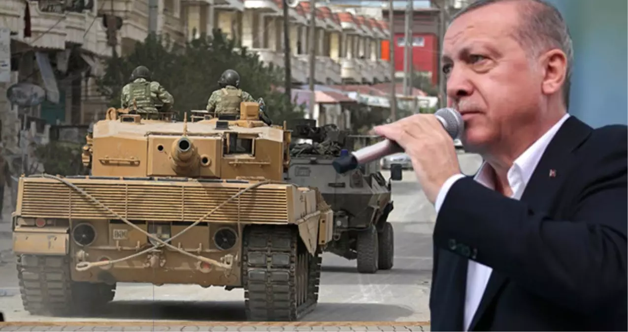 Erdoğan, Fırat\'ın Doğusuna Harekat Sinyali Verdi, Suriye Sınırına Askeri Sevkıyat Başladı