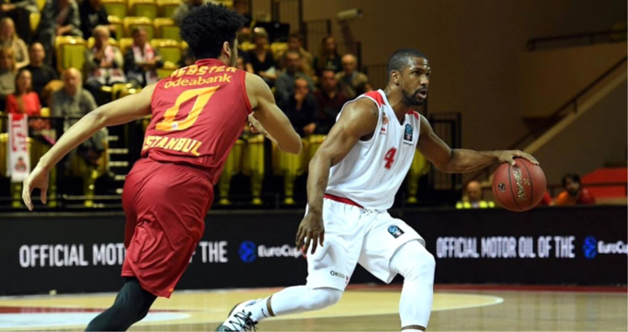 ULEB Avrupa Kupasında Galatasaray, Monaco\'ya 76-71 Yenildi