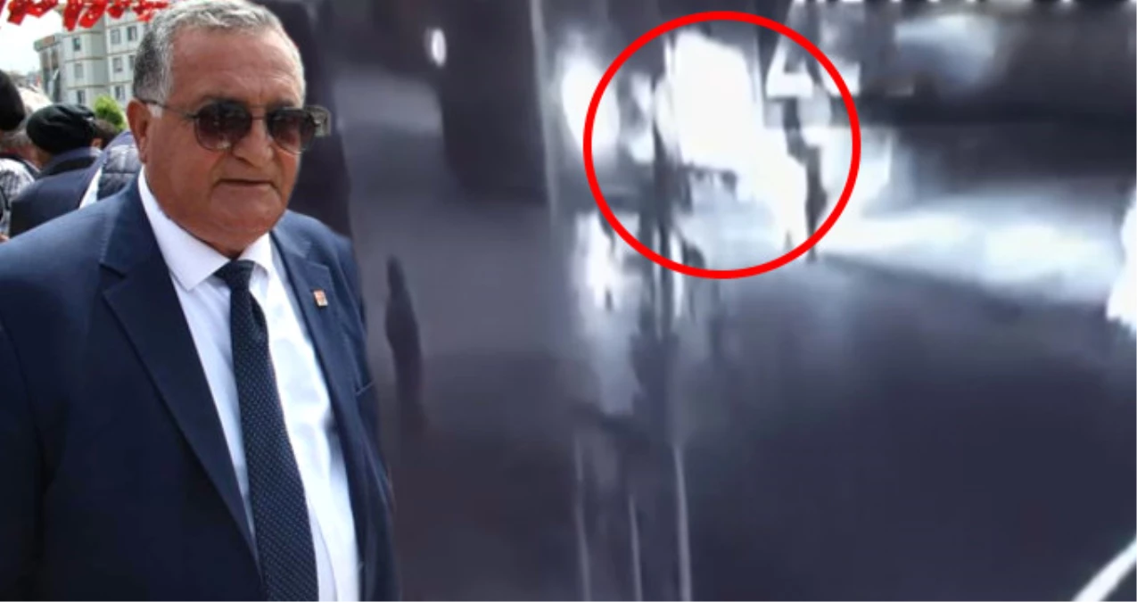 Alkollü CHP\'li Başkan\'ın, Aracıyla Motosiklet Sürücüsüne Çarptığı Anlar Kameraya Yansıdı