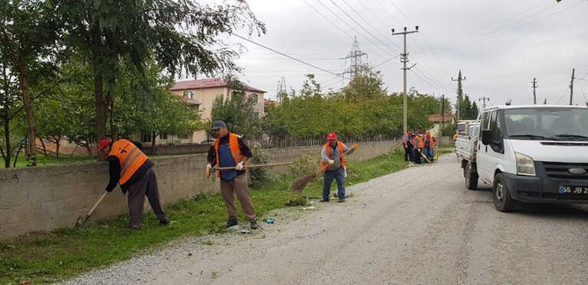 Bafra\'da Mıntıka Temizliği