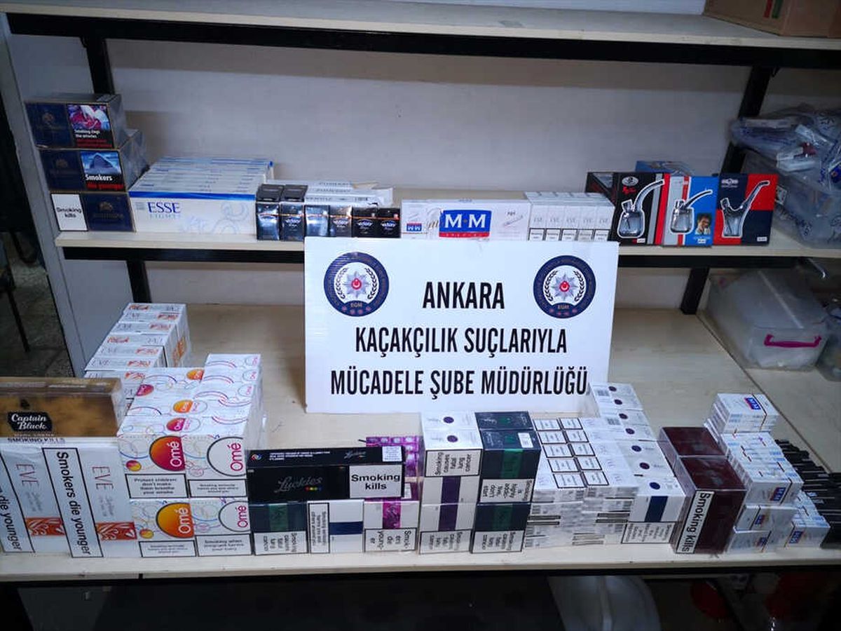 Başkentte Kaçak Parfüm Operasyonu