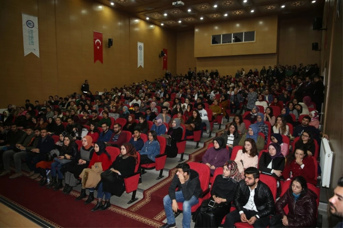 Bayburt Üniversitesi Abbas Güçlü\'yü Ağırladı