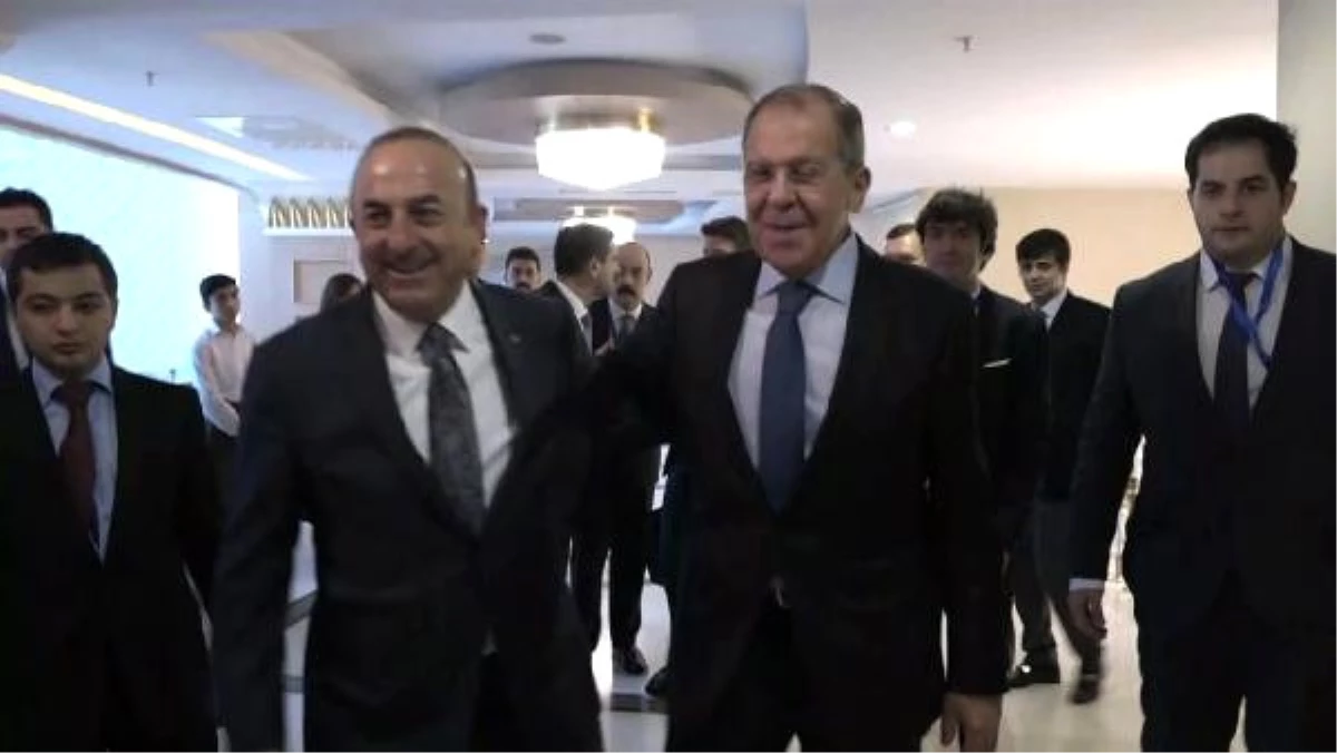 Dışişleri Bakanı Çavuşoğlu, Rus Mevkidaşı Lavrov ile Görüştü