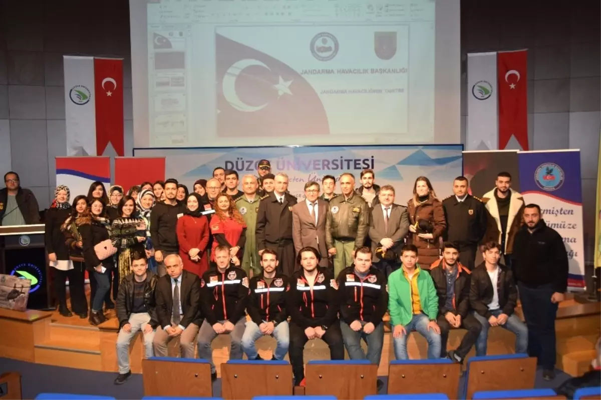 Düzce Üniversitesi Öğrencileri Havacılık Konusunda Bilgilendirildi