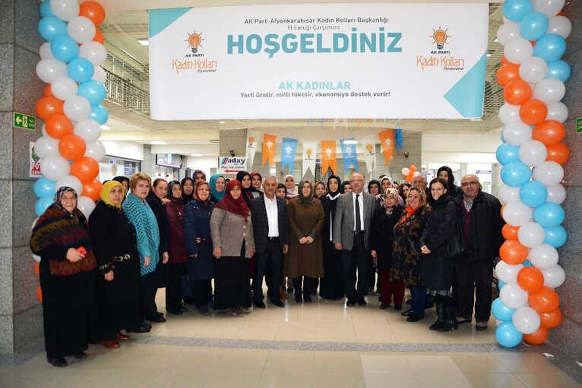 El Emeği, Göz Nuru Ürünler Afyonkarahisar\'da Açılan "Yerli Malı" Çarşısında