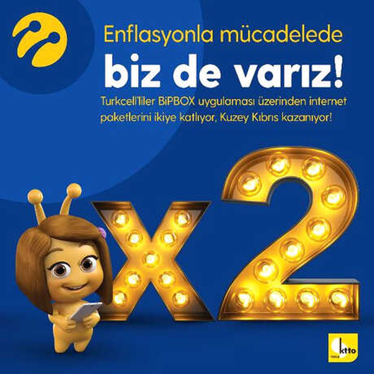 Enflasyonla Mücadeleye Kuzey Kıbrıs Turkcell Desteği