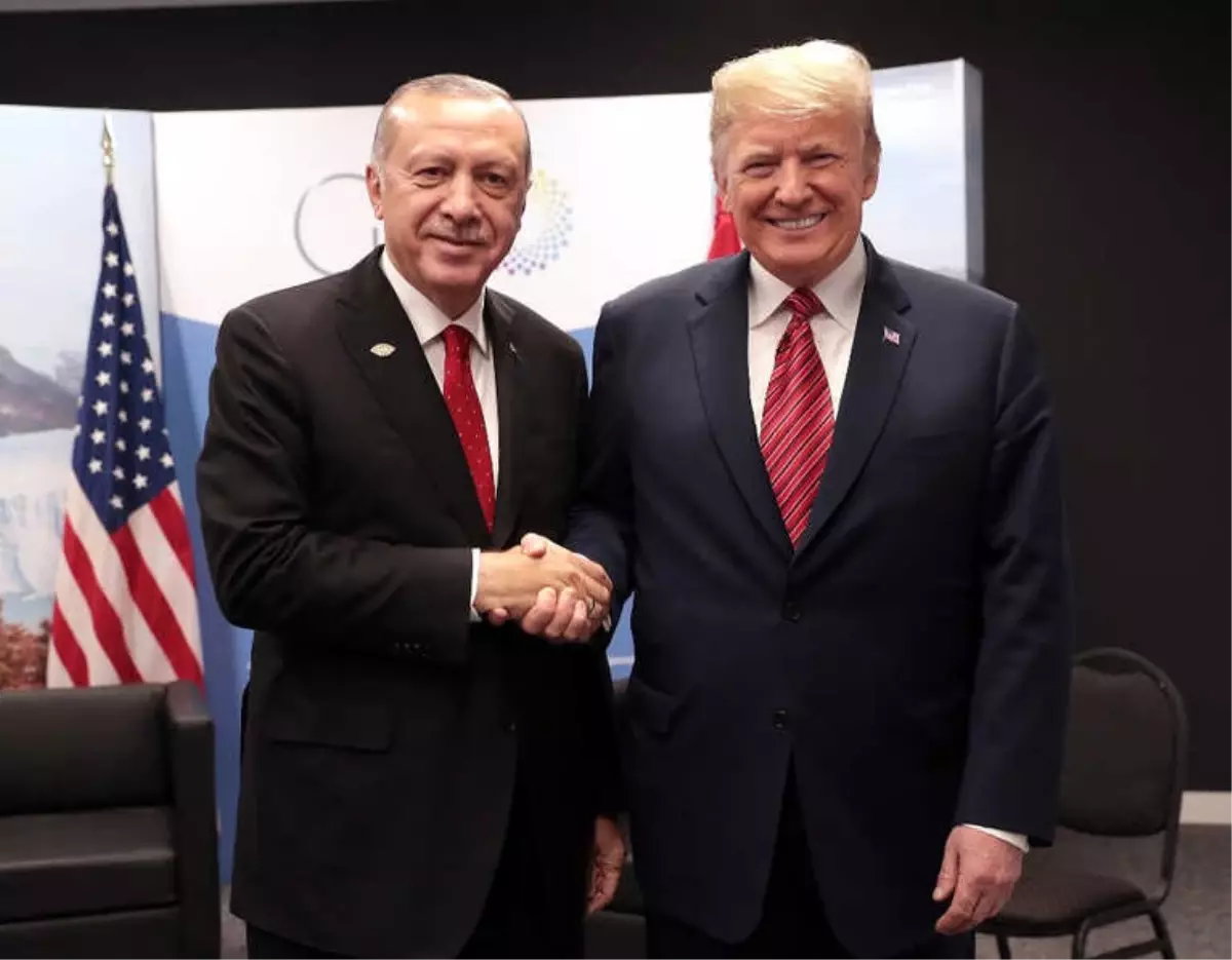 Erdoğan, Trump ile Görüştü